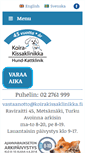 Mobile Screenshot of koirakissaklinikka.fi